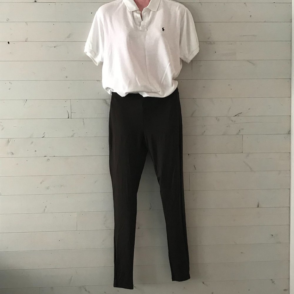 Hue Brown Stretch Pants